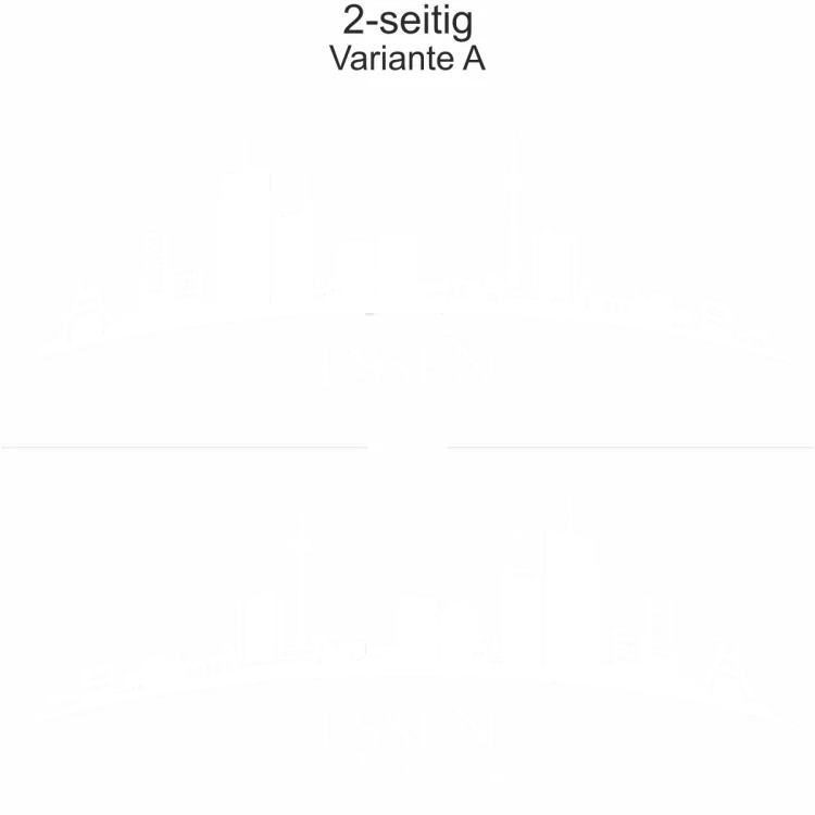 Cartattoo Skyline Essen - Ansicht zweiseitig für beide Fahrzeugseiten und Farbauswahl Cartattoo Skyline Essen - Ansicht zweiseitig für beide Fahrzeugseiten und Farbauswahl