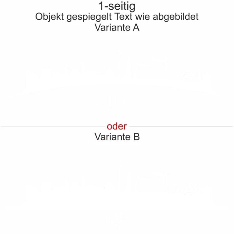 Cartattoo Skyline Kiel - Ansicht Ausrichtung mit Farbauswahl und Variante vvvv Cartattoo Skyline Kiel - Ansicht Ausrichtung mit Farbauswahl und Variante vvvv