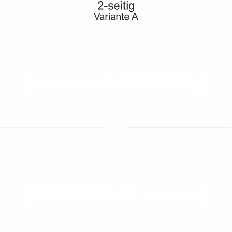 Cartattoo Skyline Kiel - Ansicht zweiseitig für beide Fahrzeugseiten und Farbauswahl Cartattoo Skyline Kiel - Ansicht zweiseitig für beide Fahrzeugseiten und Farbauswahl