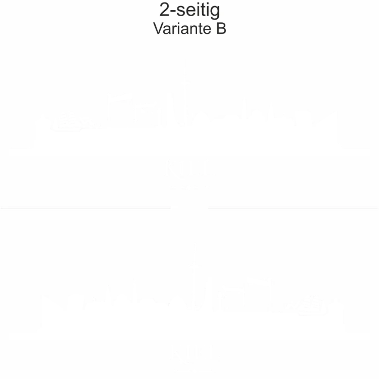 Cartattoo Skyline Kiel - Ansicht zweiseitig für beide Fahrzeugseiten und Farbauswahl Cartattoo Skyline Kiel - Ansicht zweiseitig für beide Fahrzeugseiten und Farbauswahl