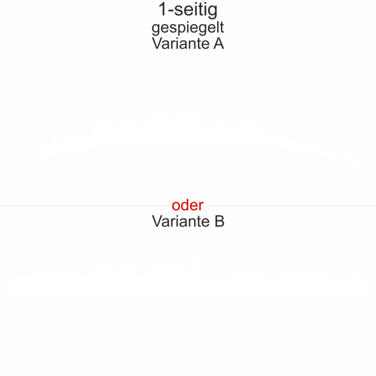 Autoaufkleber Skyline Ostfriesland