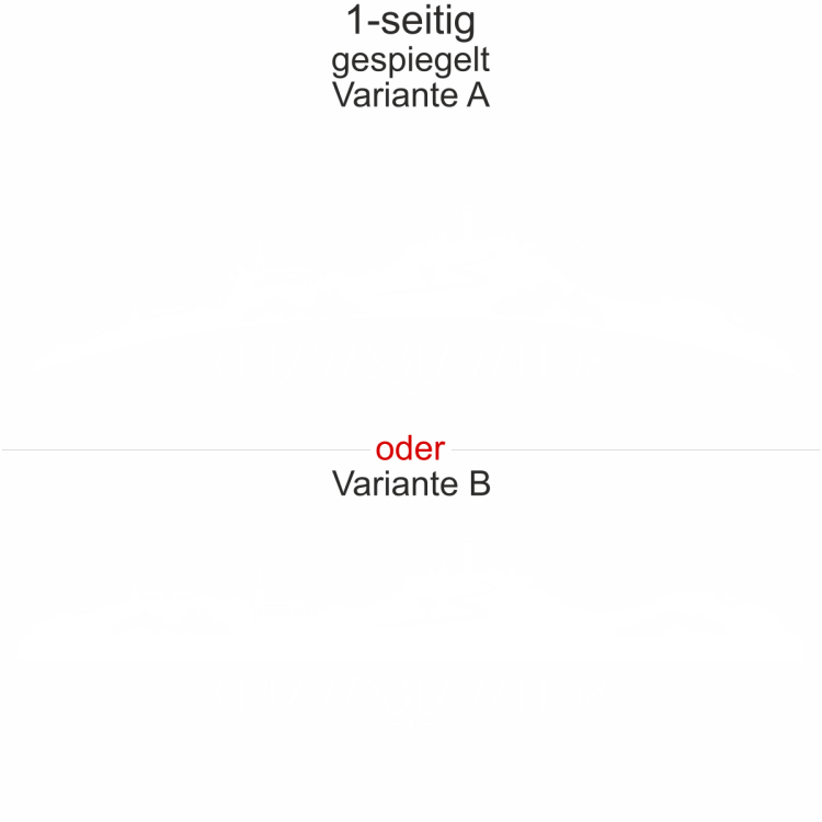 Autoaufkleber Skyline Schwarzwald
