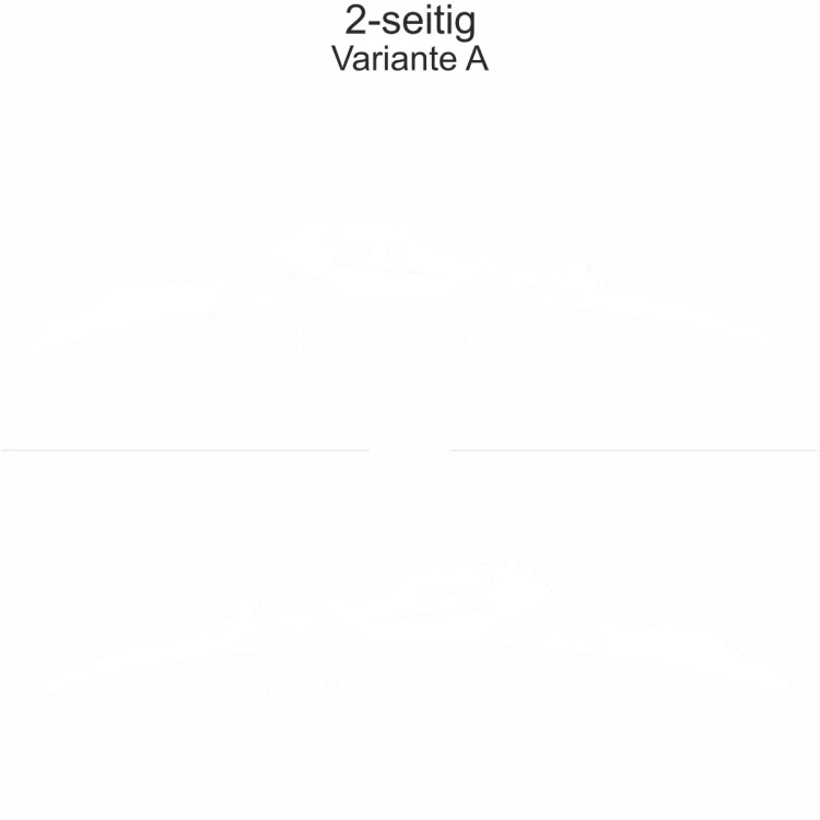 Autoaufkleber Skyline Schwarzwald