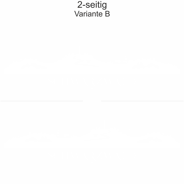 Autoaufkleber Skyline Schwarzwald