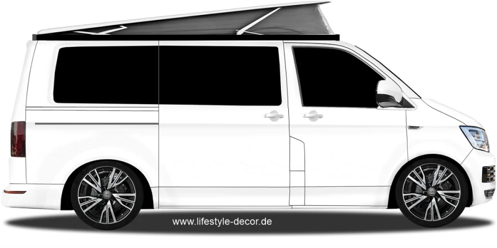 Autoaufkleber Skyline Schwarzwald