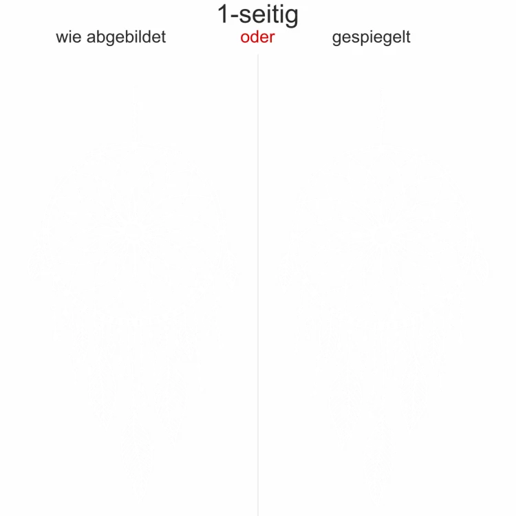 Autofolie mit Traumfängermotiv - Ansicht Ausrichtung und Farbauswahl
