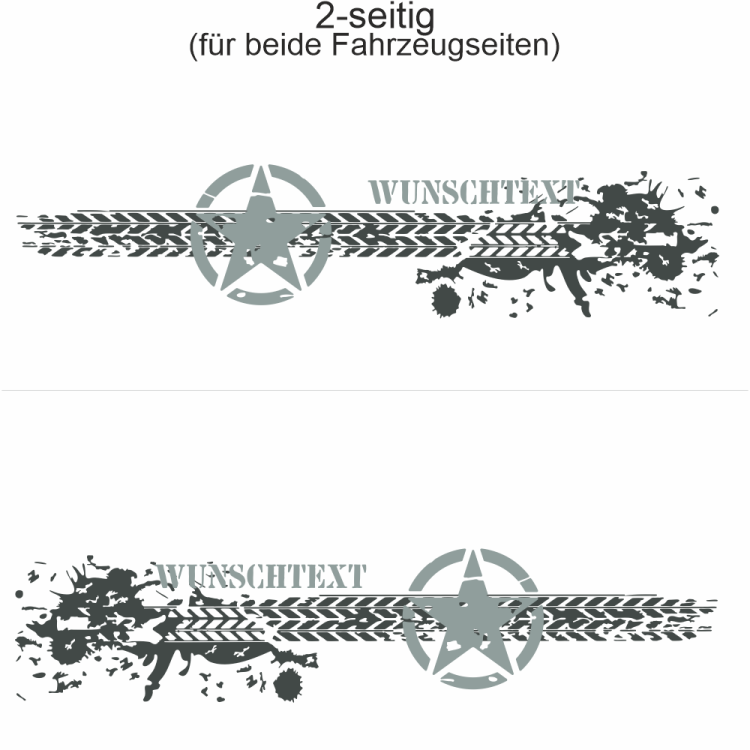 Autoaufkleber U.S. Army