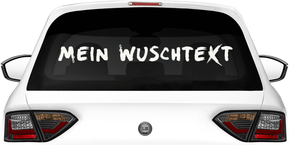 Autoaufkleber Wunschtext | 14