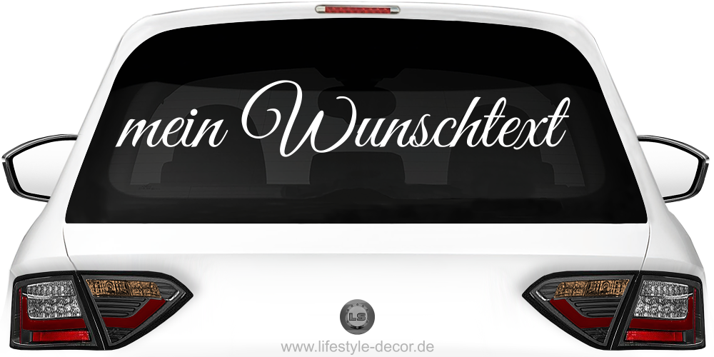 Autoaufkleber Wunschtext | 5