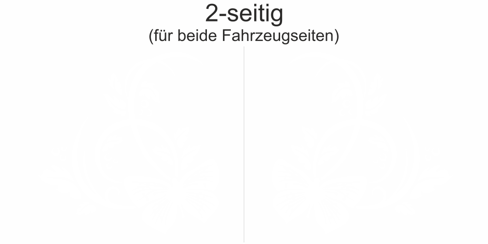 Autoaufkleber Zauberfalter