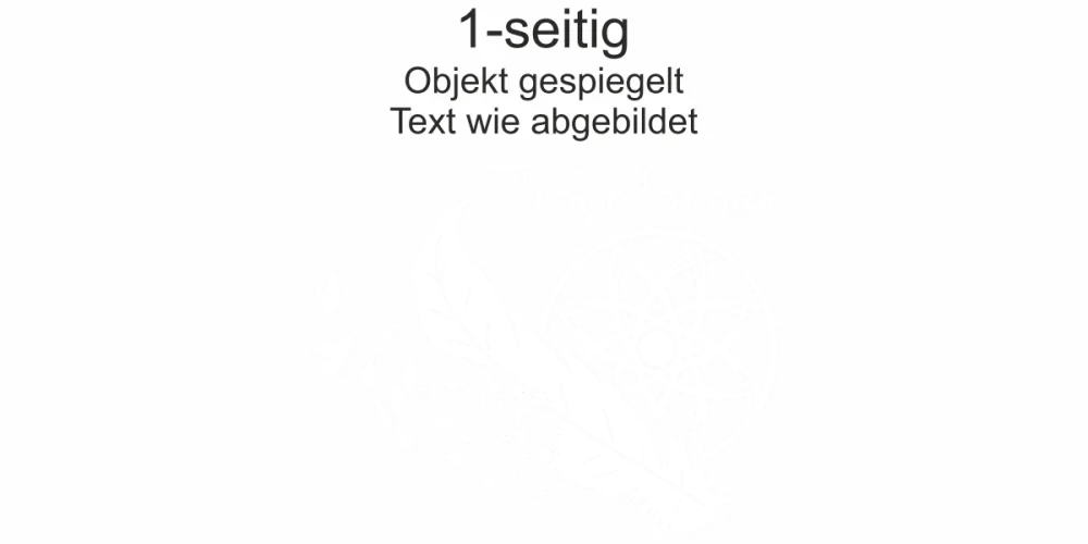 autodekor-traumfaenger-mit-text - Ansicht Ausrichtung und Farbauswahl