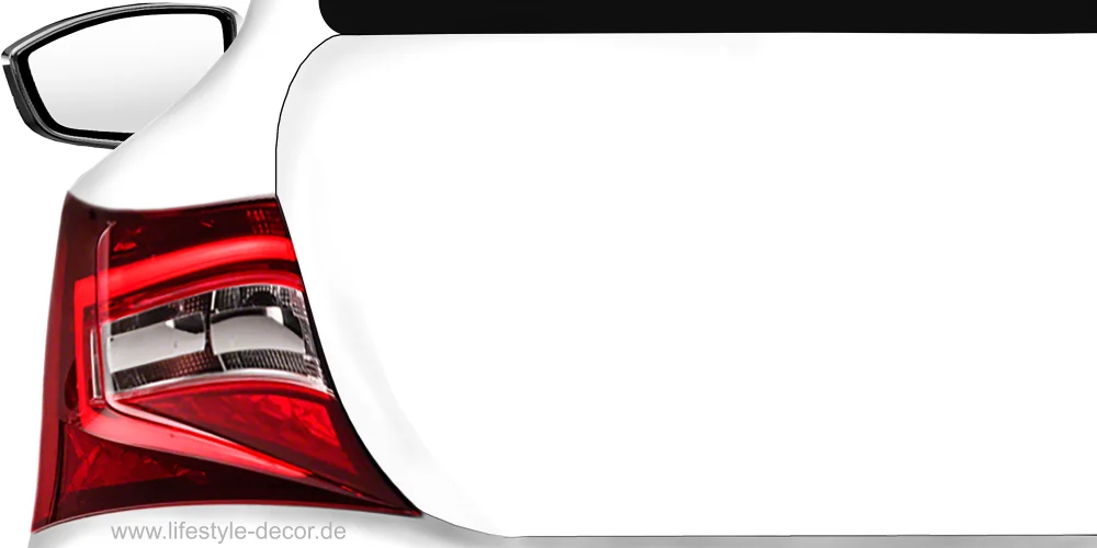 Autoaufkleber Freudiger Hund