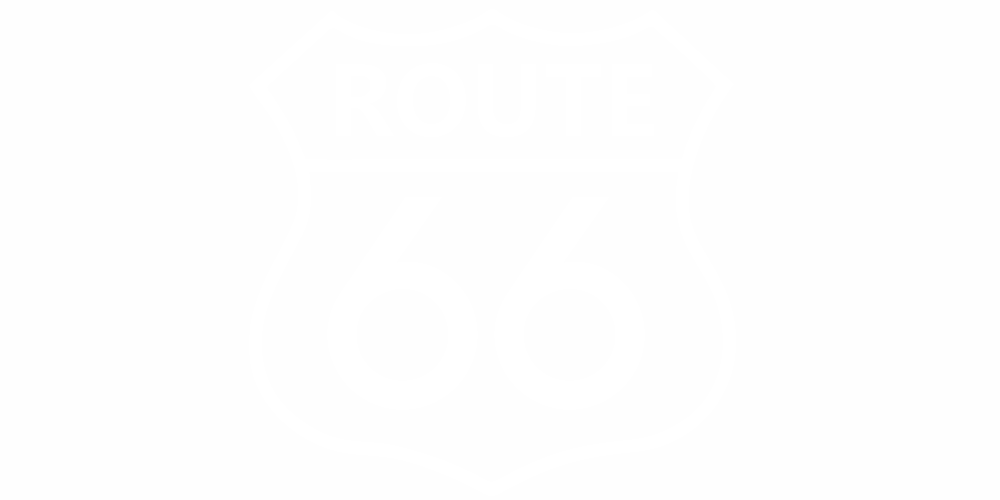 Autotattoo mit dem Zeichen der Route 66