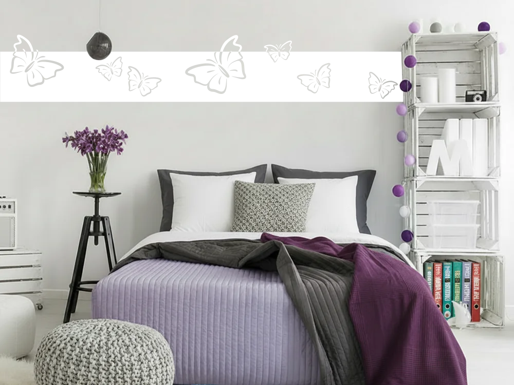 Bordüre mit Schmetterlingen