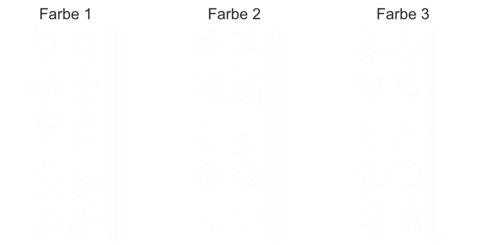 Bunter Autoaufkleber Blumenschuck - Frei platzierbare Elemente und Farbauswahl