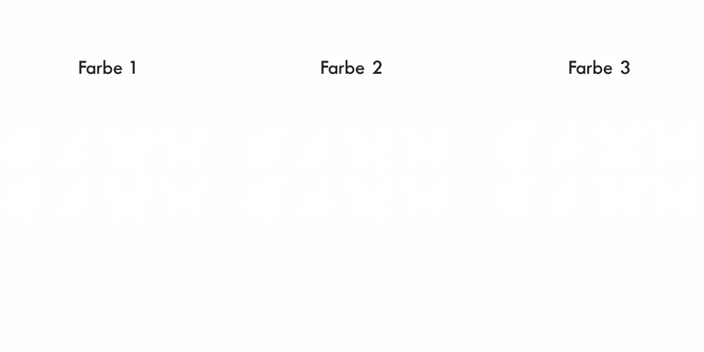 Buntes Möbeltattoo Schmetterlingstraum