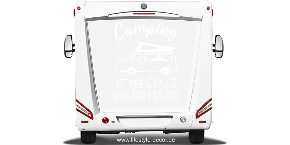 Camperaufkleber Meine Pause Camperaufkleber Meine Pause