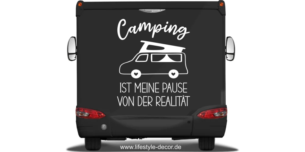 Camperaufkleber Meine Pause Camperaufkleber Meine Pause