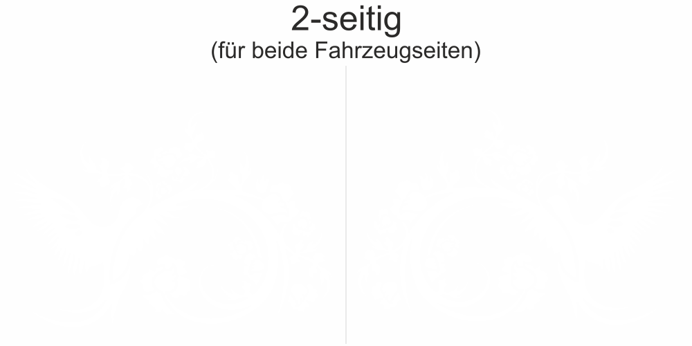 Autoaufkleber Zauberornament