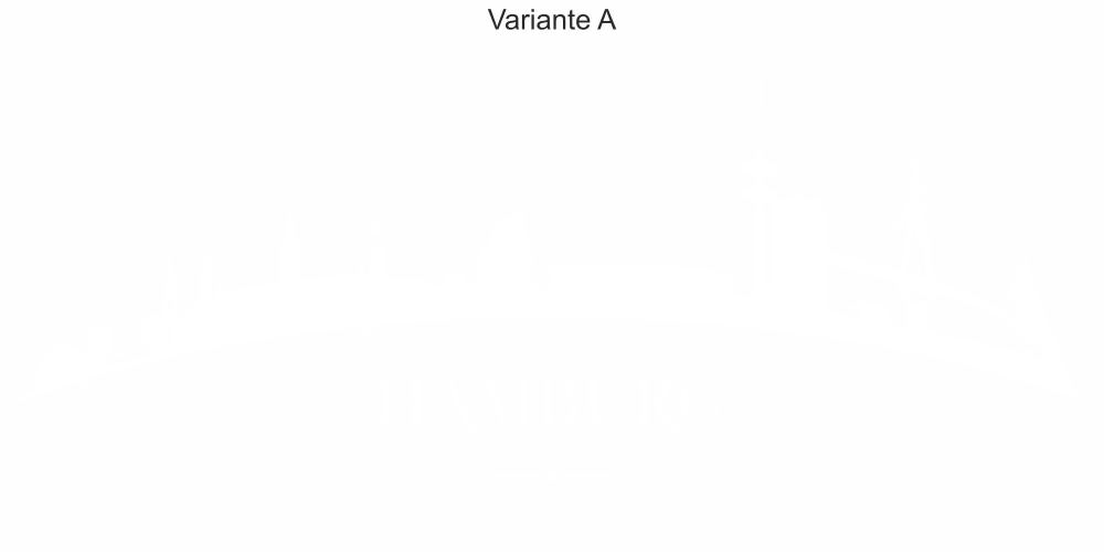 Autoaufkleber Skyline Hamburg