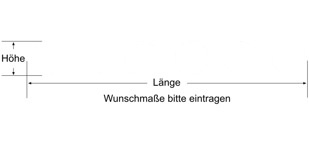 Durchlaufschutz Punkte - Ansicht Farbauswahl Durchlaufschutz Punkte - Ansicht Farbauswahl