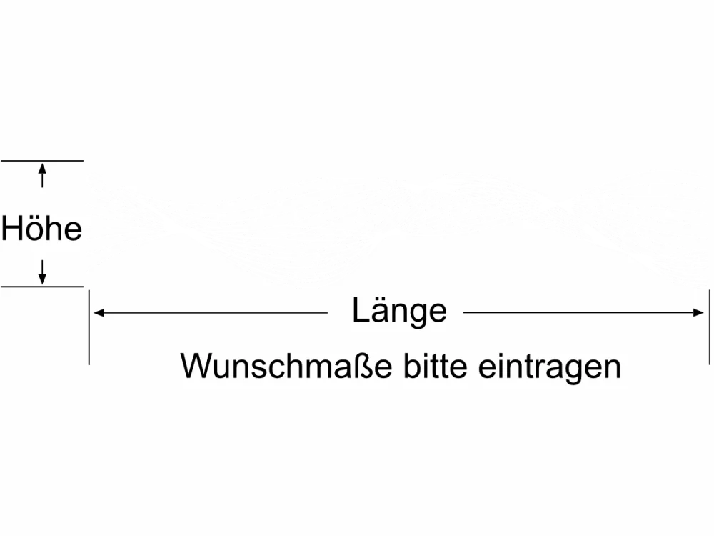 Durchlaufschutz Wellenkontur - Ansicht Farbauswahl Durchlaufschutz Wellenkontur - Ansicht Farbauswahl
