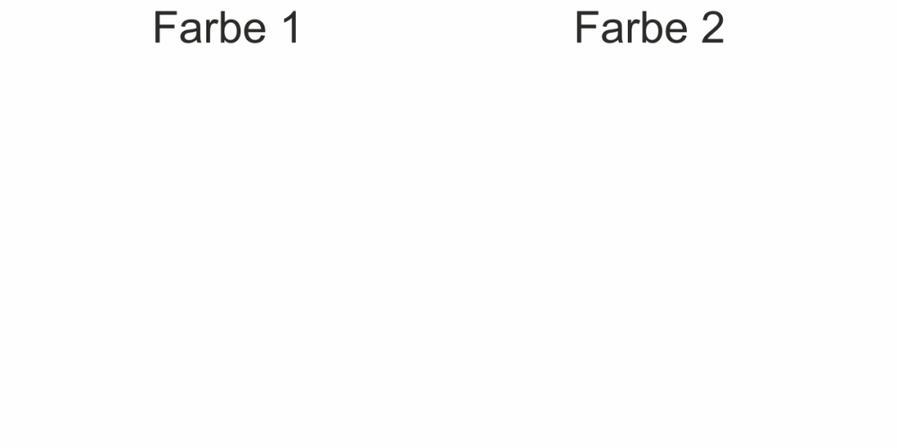 Fahrzeugbeschriftung Textblock | 04a - Ansicht Farbauswahl