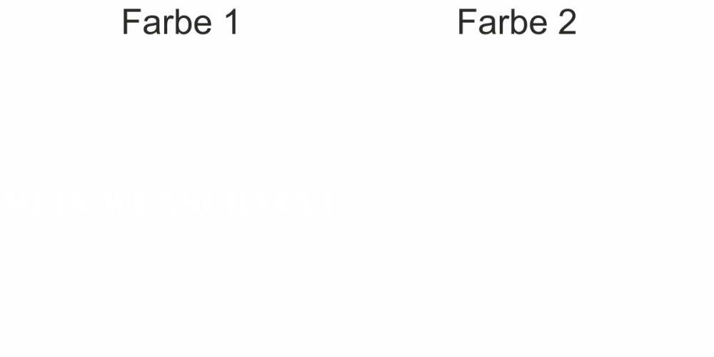 Fahrzeugbeschriftung Textblock | 15a - Ansicht Farbauswahl