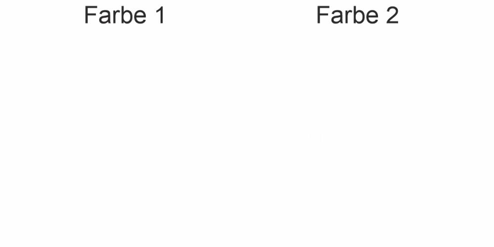 Fahrzeugwerbung Adresse 01 - Ansicht Farbauswahl