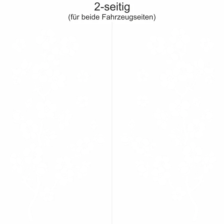 fenstersticker kirschblüte - Ansicht Ausrichtung und Farbauswahl fenstersticker kirschblüte - Ansicht Ausrichtung und Farbauswahl