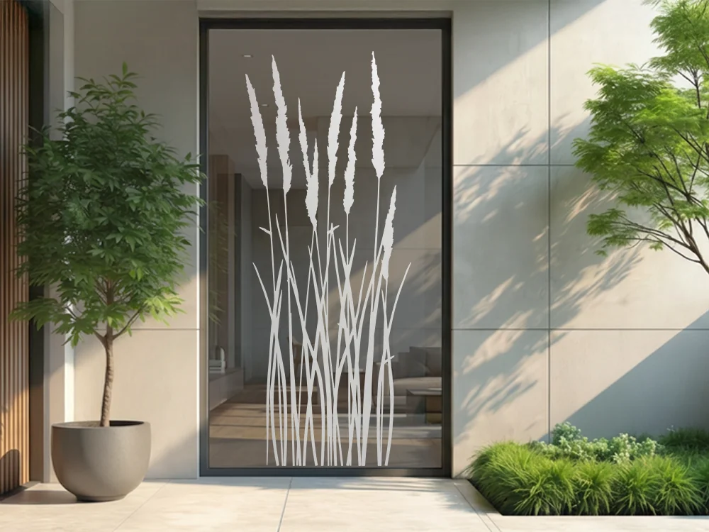 Fensteraufkleber Sommergras