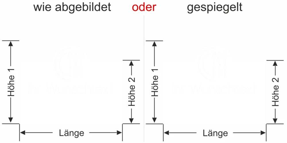 - Ansicht Ausrichtung mit Farbauswahl Vorschlag 1