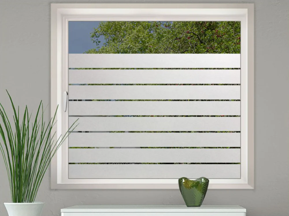 Fensterfolie Streifen 10/1
