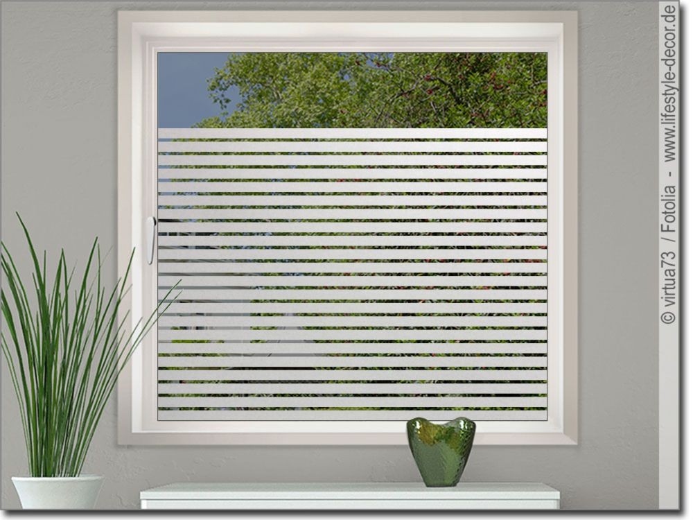 Fensterfolie Streifen 3/1 Fensterfolie Streifen 3/1