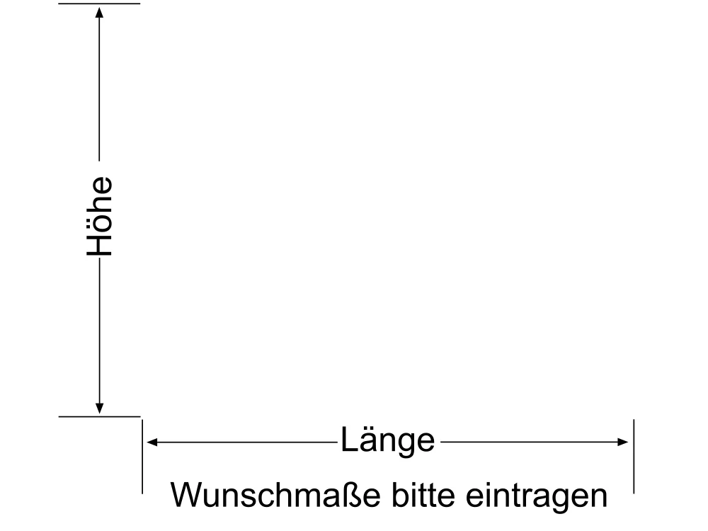 Fensterfolie Streifen 5/3 - Ansicht Farbauswahl und Anleitung zur Größenberechnung
