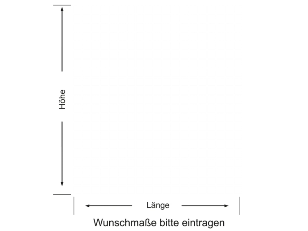 Folie für Fenster Quadrate - Ansicht Farbauswahl