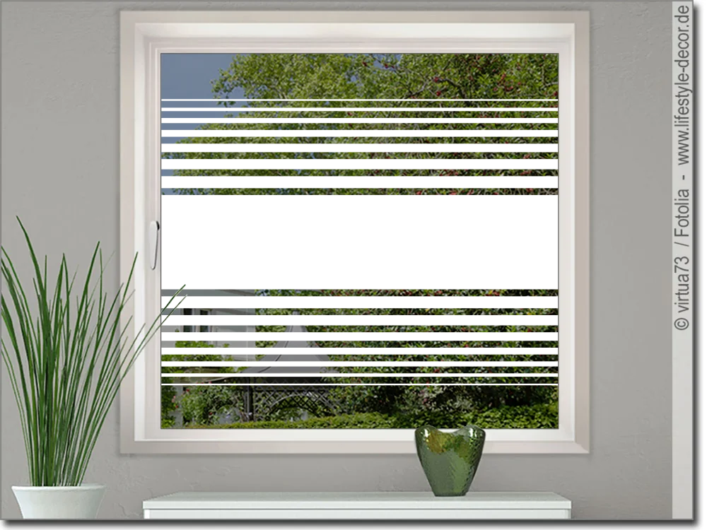 Fensterfolie Sichtschutz Folie Glasdekorfolie Stripes  Fenstersichtschutz,  Fensterfolie sichtschutz, Fensterfolie