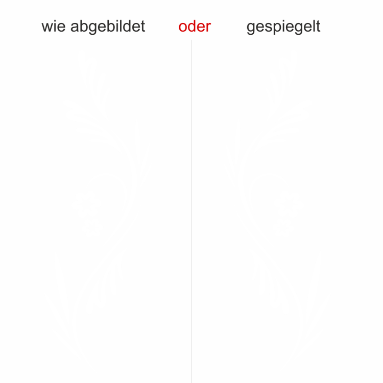 Glasdekor Wohlfühlranke