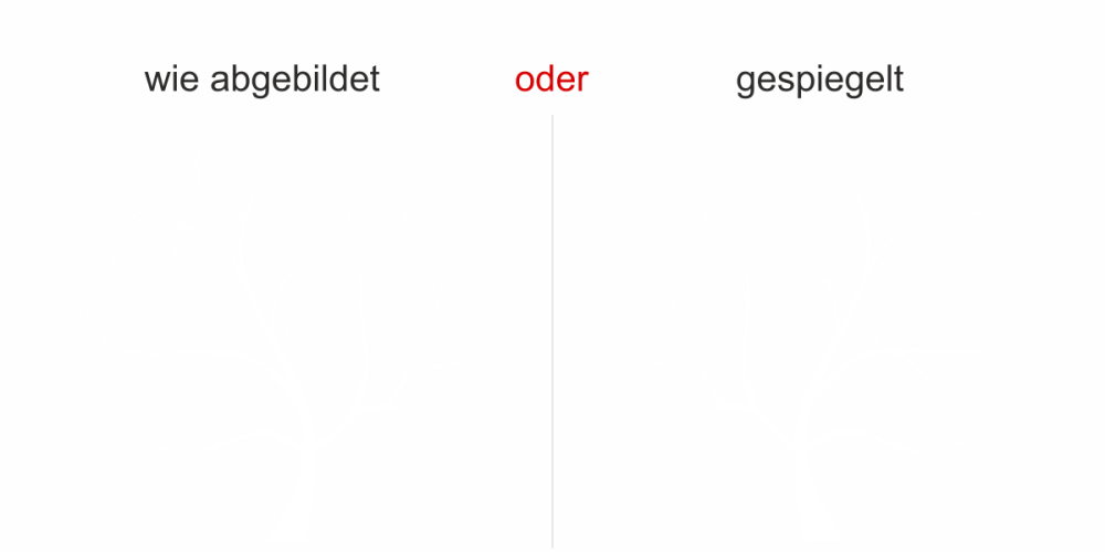 Glassticker Baum