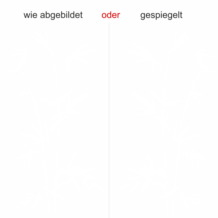 Glastattoo Bambuszweige