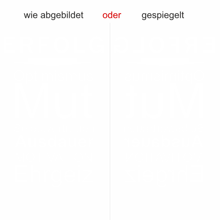 Glastattoo Erfolgsrezept - Ansicht Farbauswahl