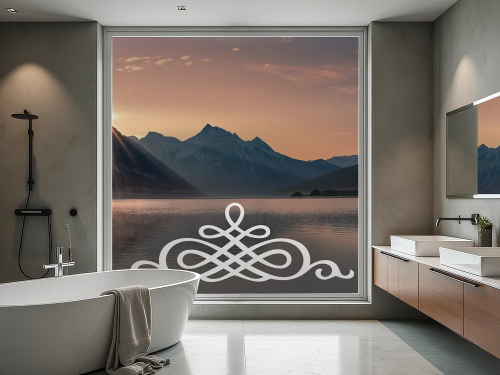 Glastattoo Ornament Klassik