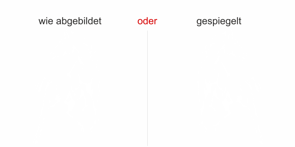 Glastattoo Pferd