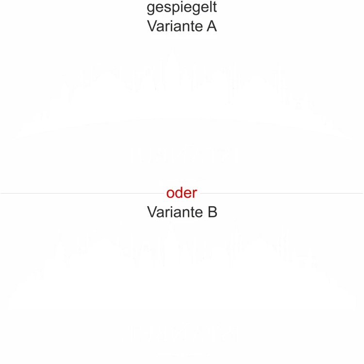 Aufkleber für Fenster Skyline Istanbul - Ansicht Ausrichtung glastattoo-skyline-istanbul-mit Farbauswahl und Variante