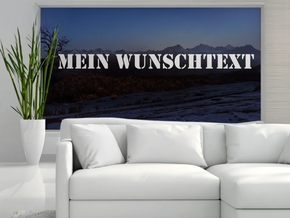 Glastattoo Wunschtext | 15