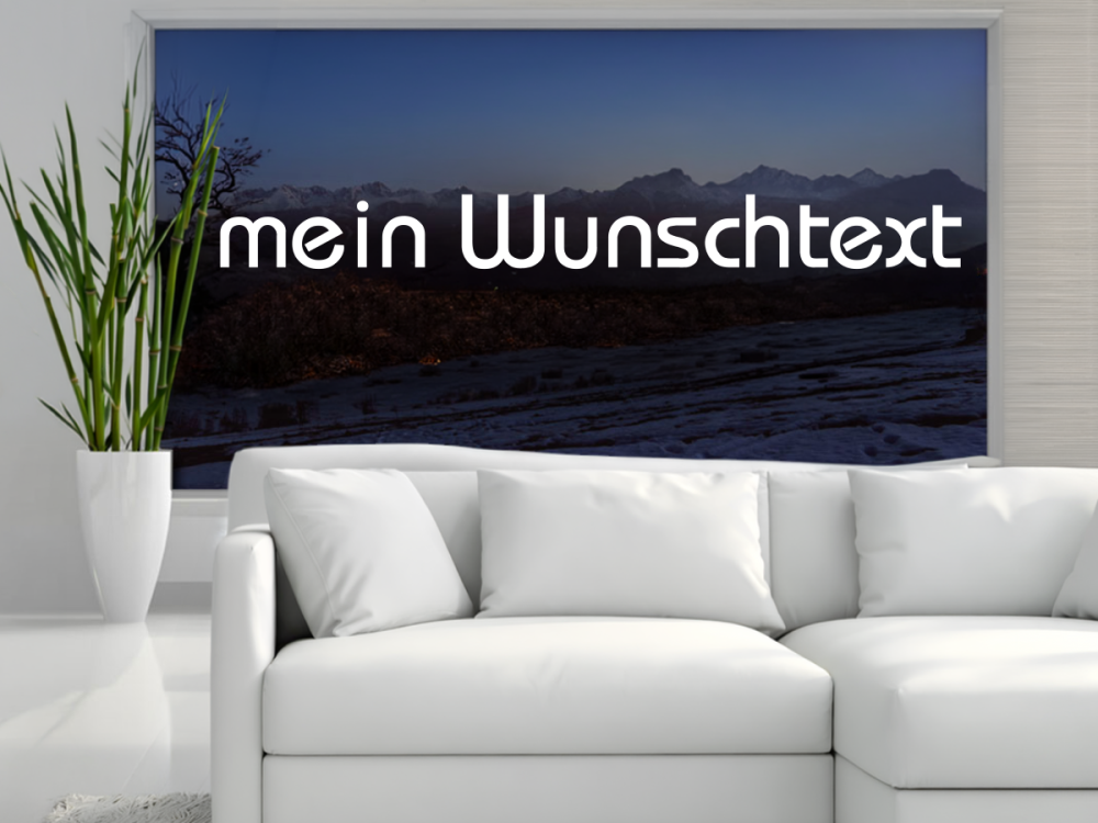 Glastattoo Wunschtext | 18