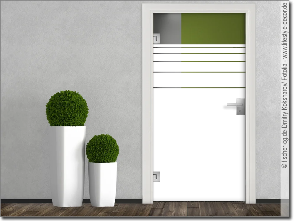 Glastür Folie Sichtschutz