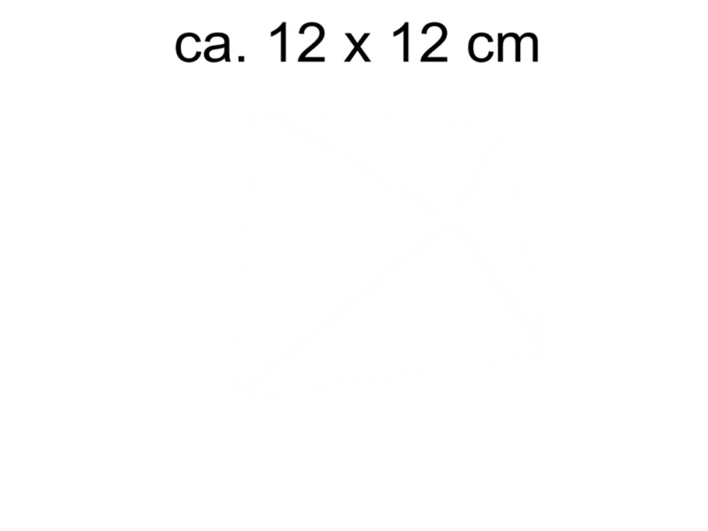 Milchglasfolie Gewerbe Polygonnetz - Ansicht Farbauswahl und Anleitung zur Größenberechnung