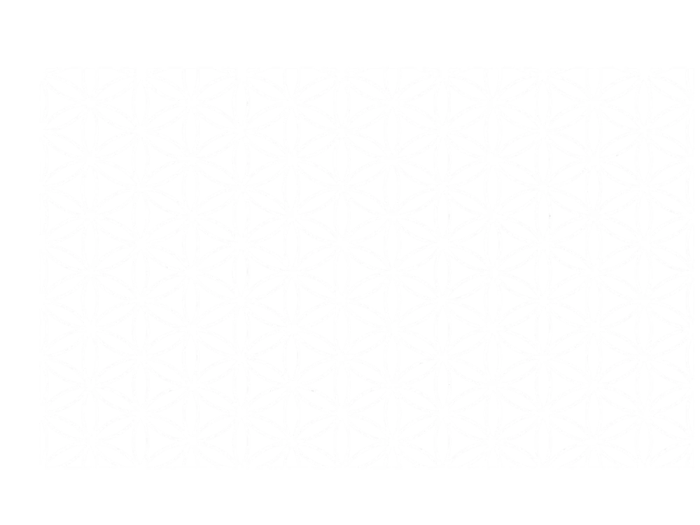 Sichtschutzfolie mit Lebensblume Muster 5 cm