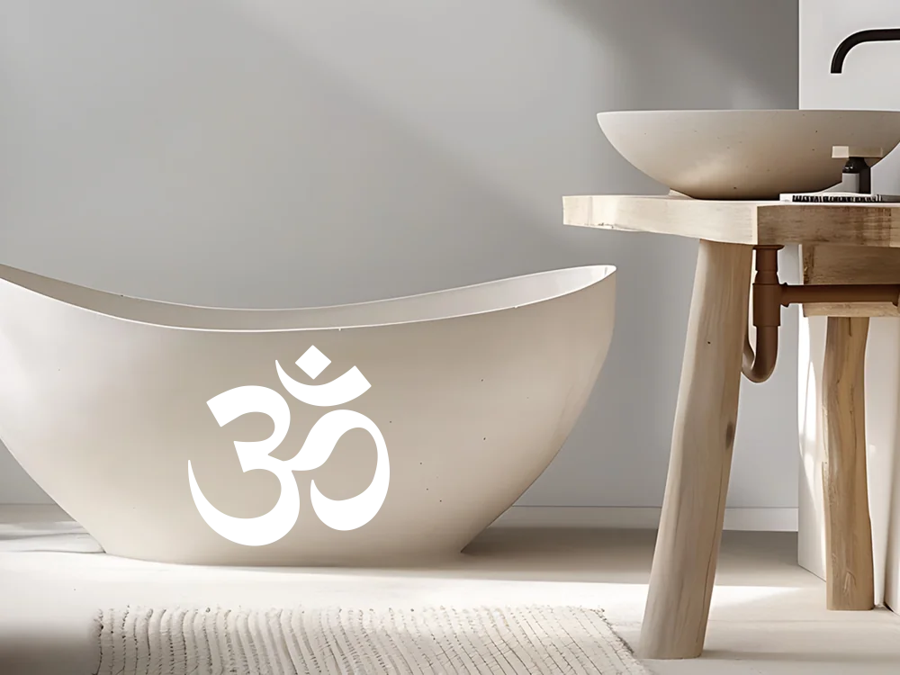 Möbeltattoo mit Om Zeichen - Ansicht Farbauswahl
